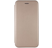 Шкіряний чохол-книжка Classy для Xiaomi Redmi Note 14 5G Золотий