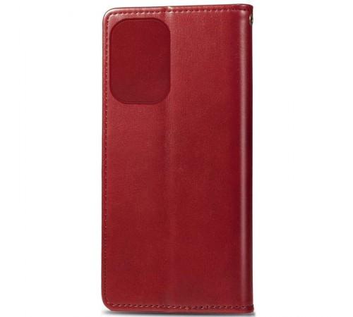Шкіряний чохол-книжка GETMAN Gallant (PU) для Xiaomi Redmi Note 14 5G Червоний Шкіряний чохол-книжка GETMAN Gallant (PU) для Xiaomi Redmi Note 14 5G Червоний