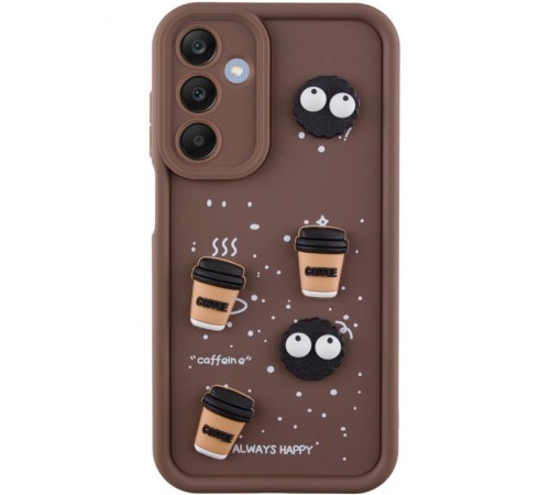 Чохол TPU Toys Case для Samsung Galaxy A36 5G Brown / Always Happy