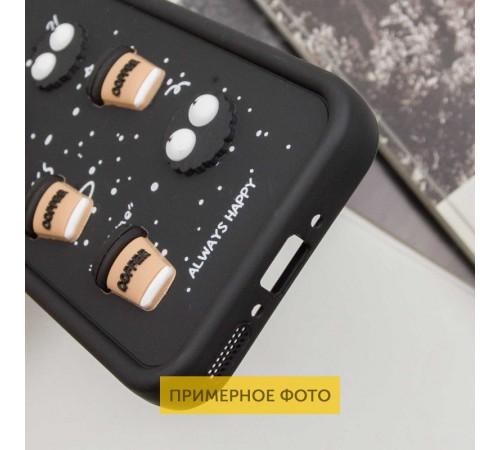 Чохол TPU Toys Case для Xiaomi Redmi Note 11 Pro 4G/5G / 12 Pro 4G Black / Always Happy Чохол TPU Toys Case для Xiaomi Redmi Note 11 Pro 4G/5G / 12 Pro 4G Black / Always Happy