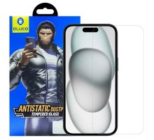 Захисне 2.5D скло Blueo Full Cover HD Clear для Apple iPhone 15 Pro Max (6.7") Прозрачное