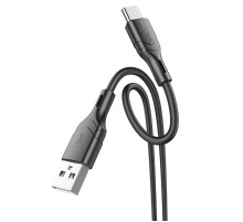Дата кабель Borofone BX99 Method Silicone USB to Type-C (1m) Black