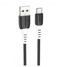 Дата кабель Hoco X82 Silicone USB to Type-C (1m) Black