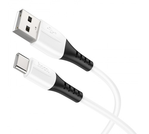 Дата кабель Hoco X82 Silicone USB to Type-C (1m) White Дата кабель Hoco X82 Silicone USB to Type-C (1m) White