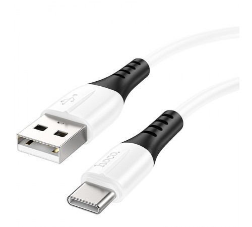 Дата кабель Hoco X82 Silicone USB to Type-C (1m) White Дата кабель Hoco X82 Silicone USB to Type-C (1m) White