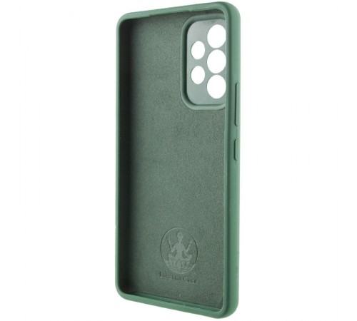 Чохол Silicone Cover Lakshmi Full Camera (AAA) with Logo для Samsung Galaxy A53 5G Зелений / Cyprus Green Чохол Silicone Cover Lakshmi Full Camera (AAA) with Logo для Samsung Galaxy A53 5G Зелений / Cyprus Green