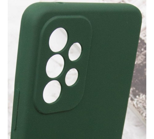 Чохол Silicone Cover Lakshmi Full Camera (AAA) with Logo для Samsung Galaxy A53 5G Зелений / Cyprus Green Чохол Silicone Cover Lakshmi Full Camera (AAA) with Logo для Samsung Galaxy A53 5G Зелений / Cyprus Green