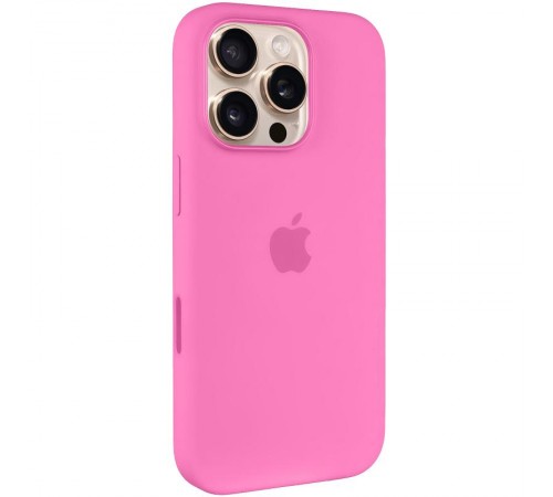 Чохол Silicone case (AAA) with Magsafe and Animation (button) для Apple iPhone 16 Pro Max (6.9") Peony Чохол Silicone case (AAA) with Magsafe and Animation (button) для Apple iPhone 16 Pro Max (6.9") Peony