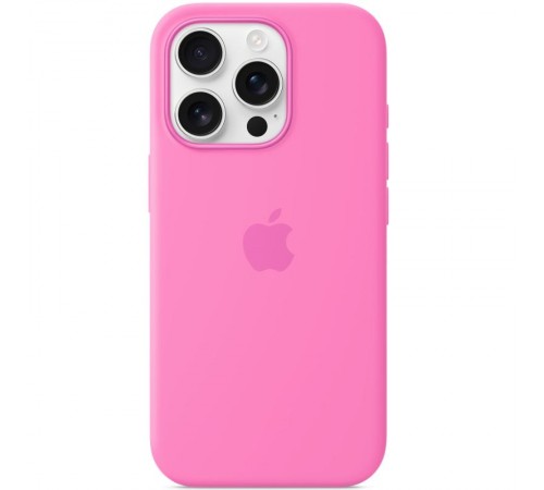 Чохол Silicone case (AAA) with Magsafe and Animation (button) для Apple iPhone 16 Pro Max (6.9") Peony Чохол Silicone case (AAA) with Magsafe and Animation (button) для Apple iPhone 16 Pro Max (6.9") Peony