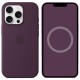 Чохол Silicone case (AAA) with Magsafe and Animation (button) для Apple iPhone 16 Pro Max (6.9") Plum