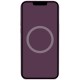 Чохол Silicone case (AAA) with Magsafe and Animation (button) для Apple iPhone 16 Pro Max (6.9") Plum