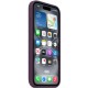 Чохол Silicone case (AAA) with Magsafe and Animation (button) для Apple iPhone 16 Pro Max (6.9") Plum