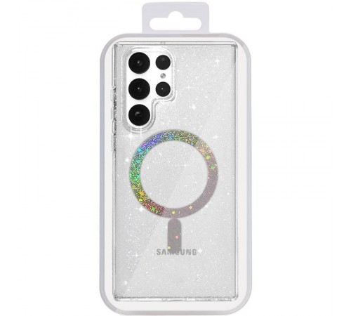 Чохол TPU Eclipse Sparkle (MagFit) для Samsung Galaxy S25 Ultra Clear Чохол TPU Eclipse Sparkle (MagFit) для Samsung Galaxy S25 Ultra Clear