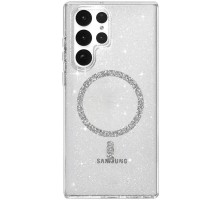 Чохол TPU Eclipse Sparkle (MagFit) для Samsung Galaxy S25 Ultra Transparent