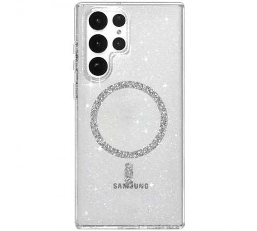 Чохол TPU Eclipse Sparkle (MagFit) для Samsung Galaxy S25 Ultra Transparent Чохол TPU Eclipse Sparkle (MagFit) для Samsung Galaxy S25 Ultra Transparent