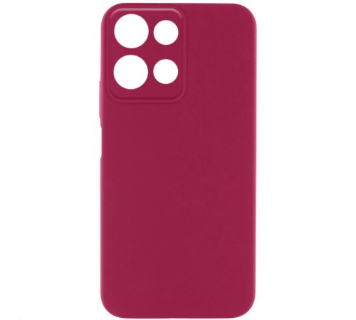 Чохол Silicone Cover Lakshmi Full Camera (AA) для Motorola Moto G75 5G Бордовий / Marsala Чохол Silicone Cover Lakshmi Full Camera (AA) для Motorola Moto G75 5G Бордовий / Marsala