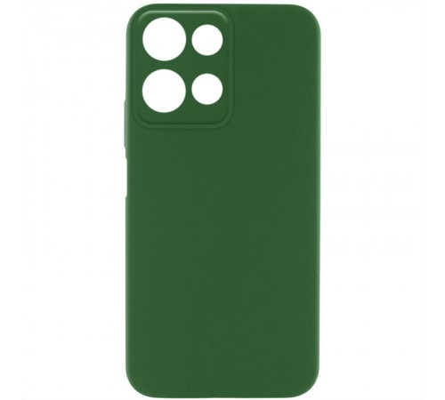 Чохол Silicone Cover Lakshmi Full Camera (AA) для Motorola Moto G75 5G Зелений / Dark green