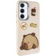 Чохол TPU Leather Toys для Samsung Galaxy A55 Capybara / Sand