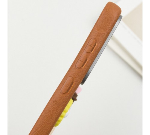 Чохол TPU Leather Toys для Samsung Galaxy A55 Labubu / Brown Чохол TPU Leather Toys для Samsung Galaxy A55 Labubu / Brown
