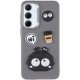 Чохол TPU Leather Toys для Samsung Galaxy A55 Monster / Grey