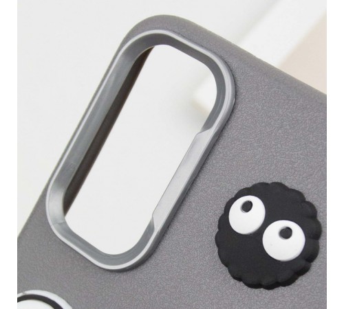 Чохол TPU Leather Toys для Samsung Galaxy A55 Monster / Grey Чохол TPU Leather Toys для Samsung Galaxy A55 Monster / Grey
