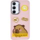 Чохол TPU Leather Toys для Xiaomi Redmi A3 Capybara / Pink
