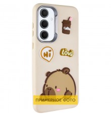 Чохол TPU Leather Toys для Xiaomi Redmi A3 Capybara / Sand