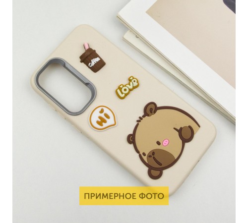 Чохол TPU Leather Toys для Xiaomi Redmi A3 Capybara / Sand Чохол TPU Leather Toys для Xiaomi Redmi A3 Capybara / Sand