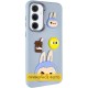 Чохол TPU Leather Toys для Xiaomi Redmi A3 Labubu / Blue