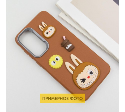 Чохол TPU Leather Toys для Xiaomi Redmi A3 Labubu / Brown Чохол TPU Leather Toys для Xiaomi Redmi A3 Labubu / Brown