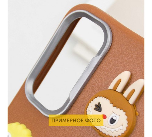 Чохол TPU Leather Toys для Xiaomi Redmi A3 Labubu / Brown Чохол TPU Leather Toys для Xiaomi Redmi A3 Labubu / Brown
