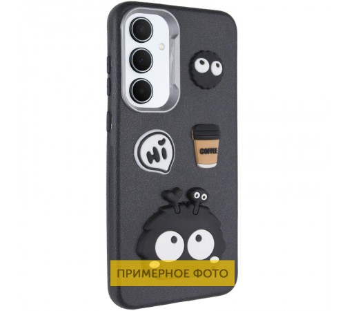 Чохол TPU Leather Toys для Xiaomi Redmi A3 Monster / Black Чохол TPU Leather Toys для Xiaomi Redmi A3 Monster / Black