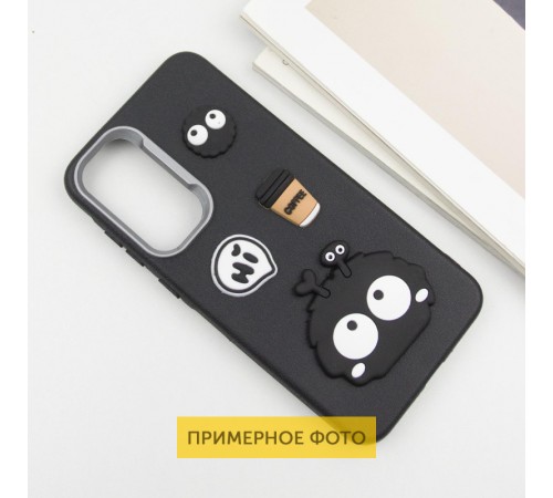 Чохол TPU Leather Toys для Xiaomi Redmi A3 Monster / Black Чохол TPU Leather Toys для Xiaomi Redmi A3 Monster / Black
