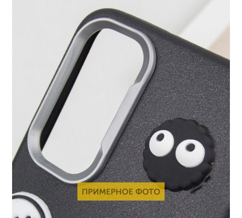 Чохол TPU Leather Toys для Xiaomi Redmi A3 Monster / Black Чохол TPU Leather Toys для Xiaomi Redmi A3 Monster / Black