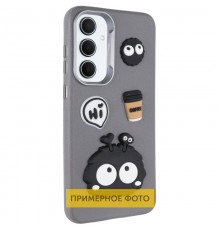 Чохол TPU Leather Toys для Xiaomi Redmi A3 Monster / Grey