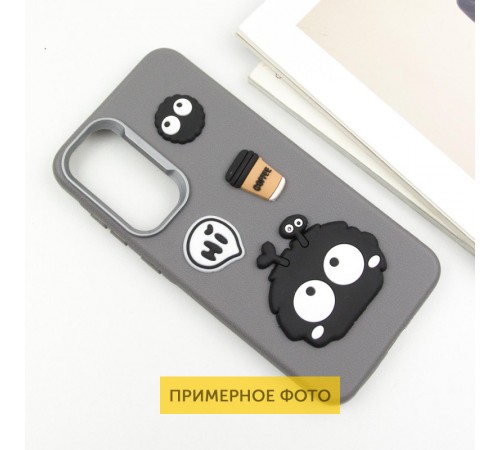 Чохол TPU Leather Toys для Xiaomi Redmi A3 Monster / Grey Чохол TPU Leather Toys для Xiaomi Redmi A3 Monster / Grey