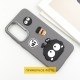 Чохол TPU Leather Toys для Xiaomi Redmi A3 Monster / Grey