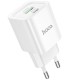 МЗП Hoco C147A PD20W+QC3.0 (1USB-A/1C) White