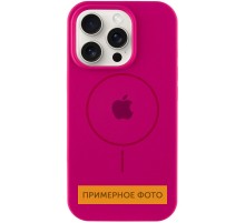Чохол Silicone Case Full Protective (AA) with MagSafe для Apple iPhone 11 (6.1") Малиновий / Dragon Fruit