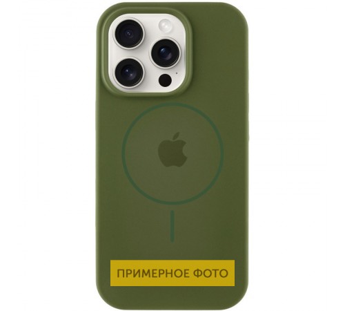 Чохол Silicone Case Full Protective (AA) with MagSafe для Apple iPhone 11 (6.1") Зелений / Cyprus Green Чохол Silicone Case Full Protective (AA) with MagSafe для Apple iPhone 11 (6.1") Зелений / Cyprus Green