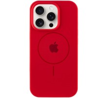 Чохол Silicone Case Full Protective (AA) with MagSafe для Apple iPhone 12 Pro / 12 (6.1") Червоний / Red