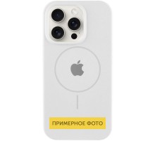 Чохол Silicone Case Full Protective (AA) with MagSafe для Apple iPhone 13 (6.1") Білий / White