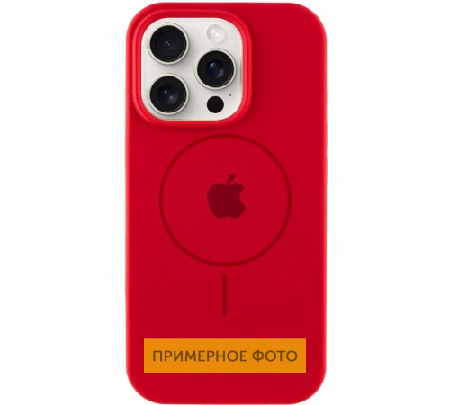 Чохол Silicone Case Full Protective (AA) with MagSafe для Apple iPhone 13 (6.1") Червоний / Red Чохол Silicone Case Full Protective (AA) with MagSafe для Apple iPhone 13 (6.1") Червоний / Red
