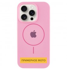 Чохол Silicone Case Full Protective (AA) with MagSafe для Apple iPhone 13 (6.1") Рожевий / Light pink