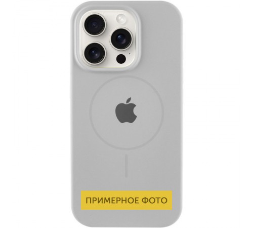 Чохол Silicone Case Full Protective (AA) with MagSafe для Apple iPhone 13 (6.1") Сірий / Light Grey Чохол Silicone Case Full Protective (AA) with MagSafe для Apple iPhone 13 (6.1") Сірий / Light Grey