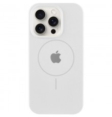 Чохол Silicone Case Full Protective (AA) with MagSafe для Apple iPhone 14 Pro (6.1") Білий / White