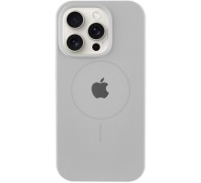 Чохол Silicone Case Full Protective (AA) with MagSafe для Apple iPhone 14 Pro (6.1") Сірий / Light Grey