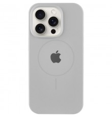 Чохол Silicone Case Full Protective (AA) with MagSafe для Apple iPhone 14 Pro (6.1") Сірий / Light Grey