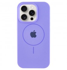Чохол Silicone Case Full Protective (AA) with MagSafe для Apple iPhone 14 Pro (6.1") Бузковий / Lilac