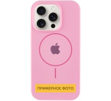 Чохол Silicone Case Full Protective (AA) with MagSafe для Apple iPhone 14 Plus (6.7") Рожевий / Light pink
